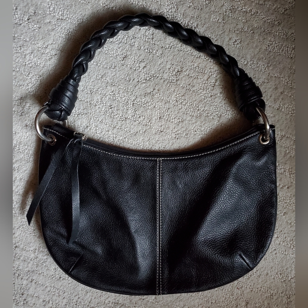 Lauren Ralph Lauren Leather Shoulder Bag